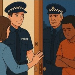 TRUE-LIFE STORY: “THE DAY THE POLICE KNOCKED WITH KINDNESS”